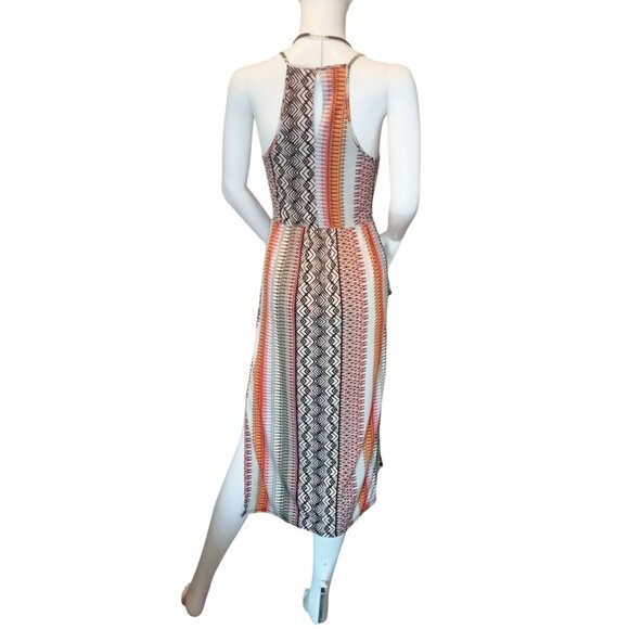 END OF SEASON SALE❗️》🧡 2 For $25 BCBGeneration Boho Print Faux-Wrap Dress - Picture 4 of 14